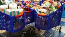 Al asalto de los supermercados de Madrid