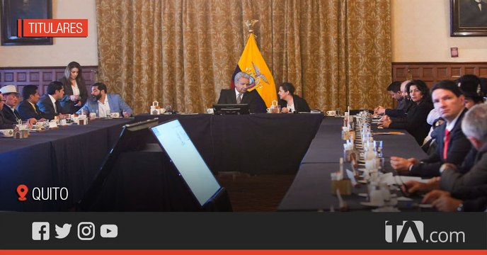 Presidente Moreno explica situación económica del país
