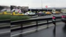Haliç köprüsünde metrobüs kazası