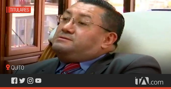 Iván Saquicela es uno de los jueces que definirá el fallo del caso Sobornos