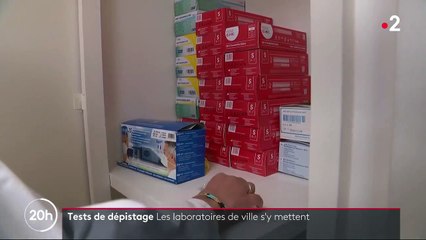 Tests de dépistage du Covid-19 : les laboratoires de ville s'y mettent