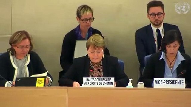 Bachelet alerta que persiste la violencia contra opositores y periodistas venezolanos