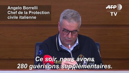Virus en Italie: 168 nouveaux décès, un record en 24 heures
