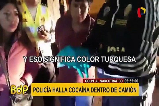 El arduo trabajo de la PNP para detectar traslado de drogas en carreteras