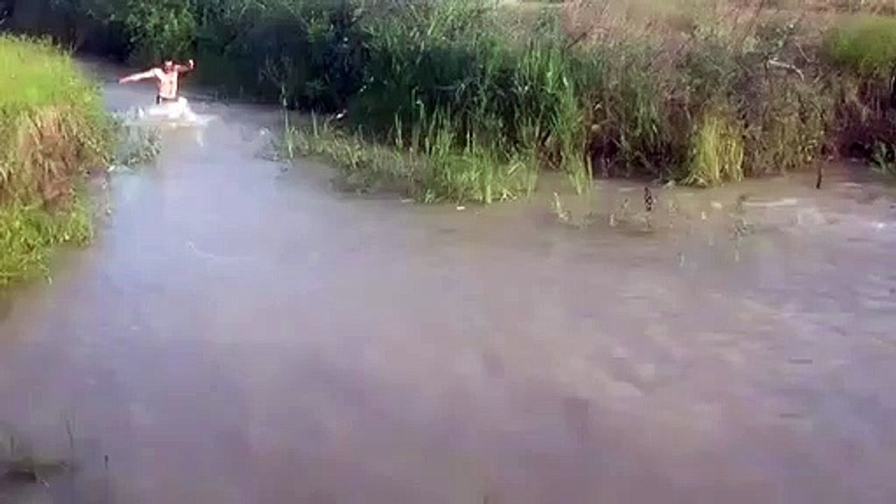 Il pensaient ces eaux très tranquilles... pas vraiment