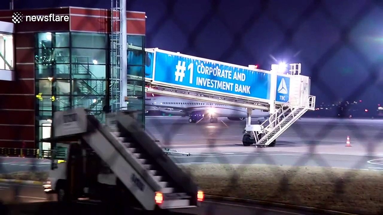 Two planes, carrying Georgian citizens from Italy, lands at Tbilisi International Airport