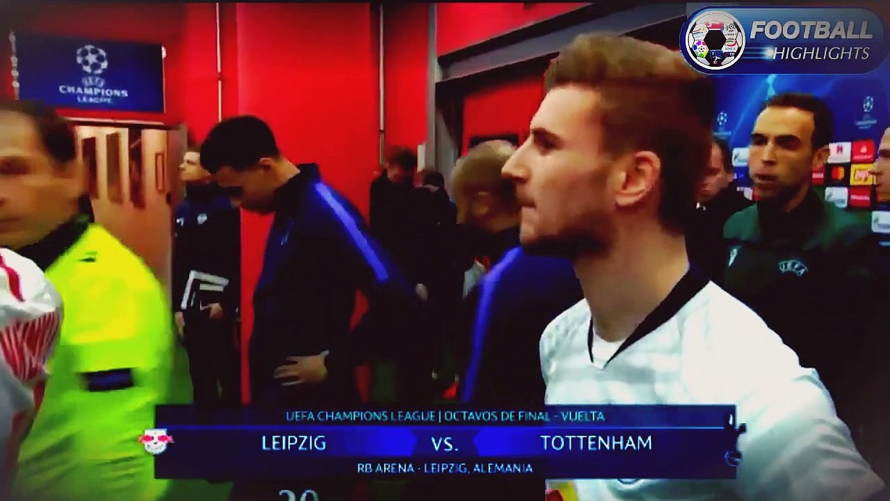 RB Leipzig vs Tottenham 3−0 Összefoglaló Melhores Momentos Goals Highlights 10 03 2020 HD