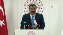 Sağlık Bakanı Koca: 'Bugün akşam saatlerinde koronavirüs şüphesi olan bir vatandaşımızın test sonucu pozitif çıktı'