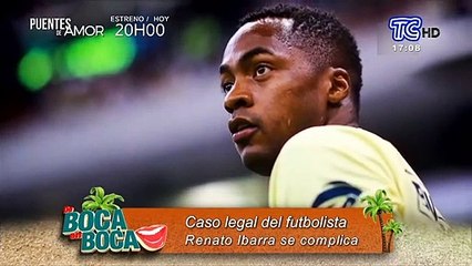 Caso legal del futbolista Renato Ibarra se complica