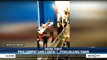 Diduga Bunuh Diri, Seorang Pria Nekat Lompat dari Lantai 7 Gedung Mal di Medan