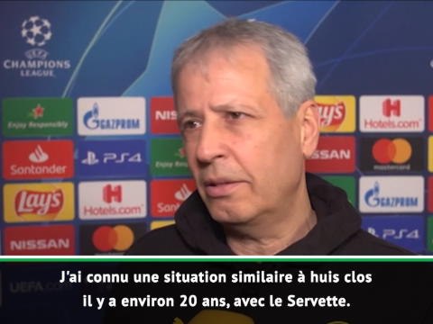8es - Favre : Le huis clos ? C'est quelque chose de spécial