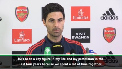 Arteta remains in close contact with 'supportive' Guardiola