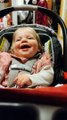 Baby Giggling at her pops