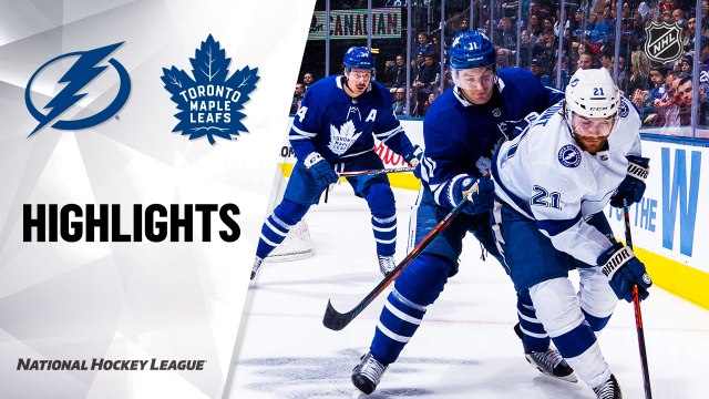 NHL Highlights | Lightning @ Maple Leafs 3/10/2020