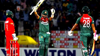 BAN VS ZIM 1ST T20 | Soumya Sarkar, Liton Das Help Bangladesh Crush Zimbabwe