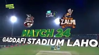 Lahore qalandars vs Peshwar zalmi