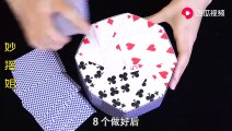 【Storage box made of playing cards】玩剩的扑克牌不要扔，教你做成漂亮的收纳盒，方法简单，一学就会