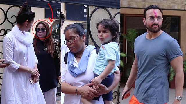 Kareena Kapoor Khan Gets Irritated By Fans After The Holi Celebration