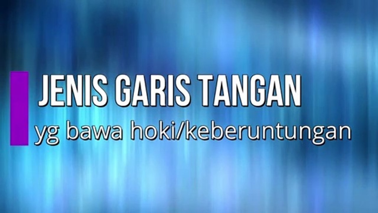 Apa Kamu Punya ️ GARIS TANGAN ORANG KAYA/KEBERUNTUNGAN? Cek Tanganmu SEKARANG!!