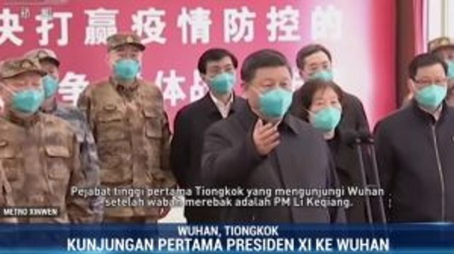 Presiden Xi Jinping Kunjungi Kota Wuhan