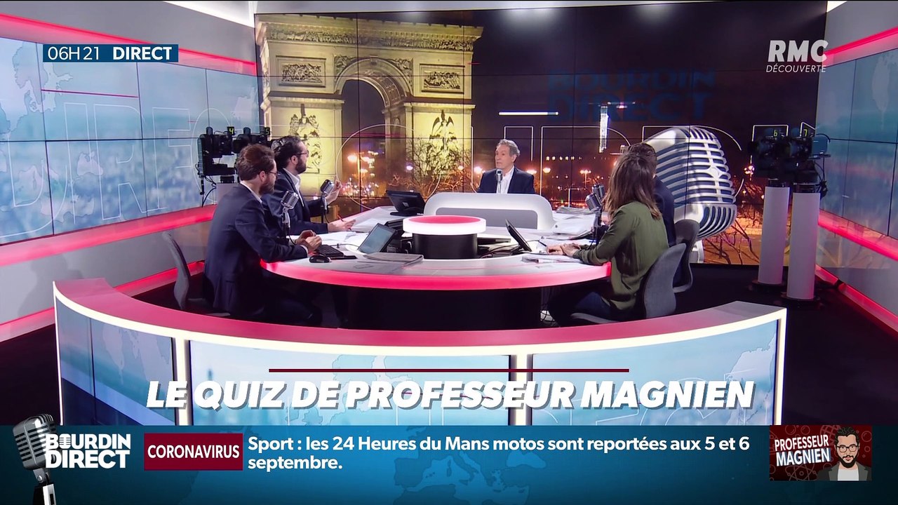 Quels ministres ont été testés négatif au coronavirus hier ?... Relevez le quiz du Professeur Magnien ! - 11/03