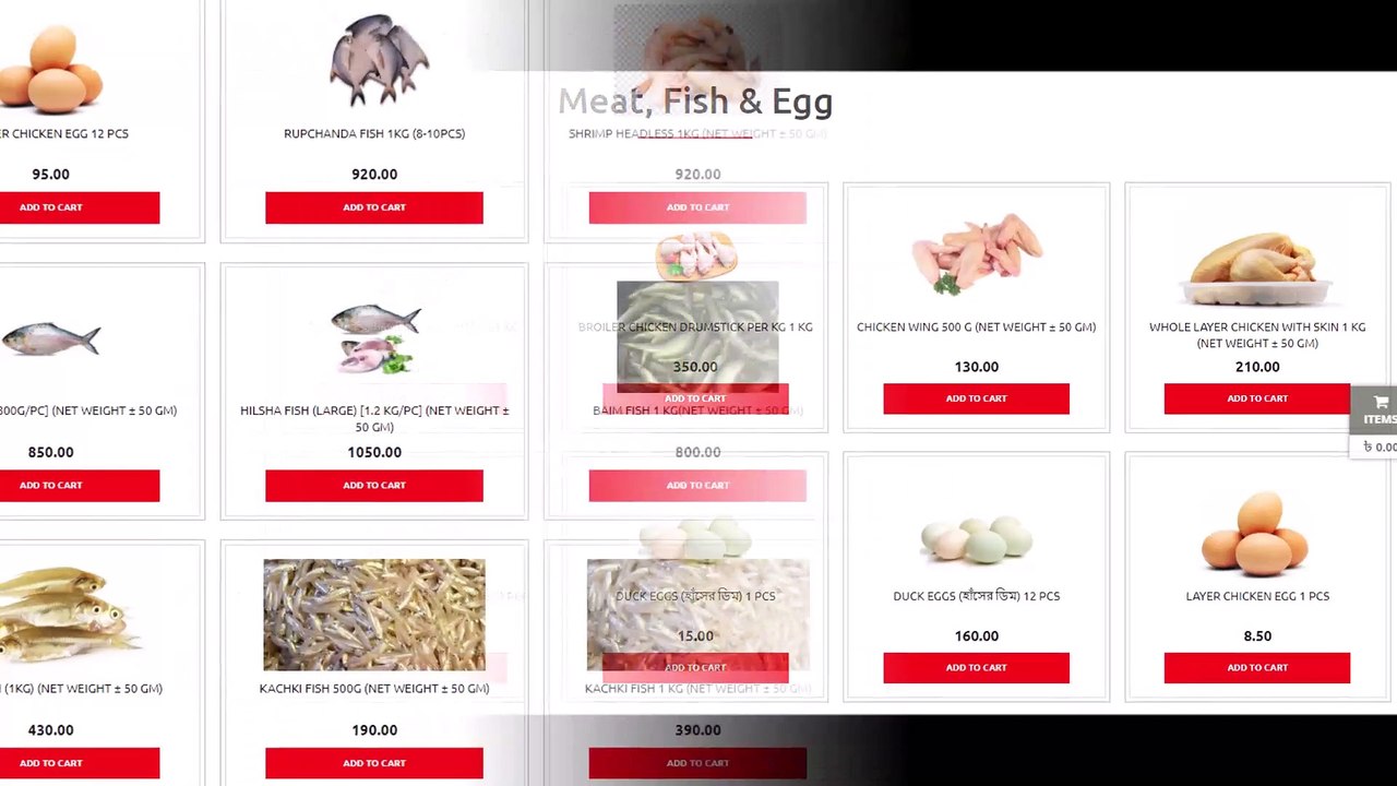 Meat, Fish, Egg Nittabazar.com