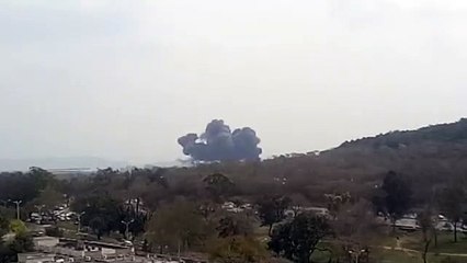 Pak Army F16 Crash in Islamabad