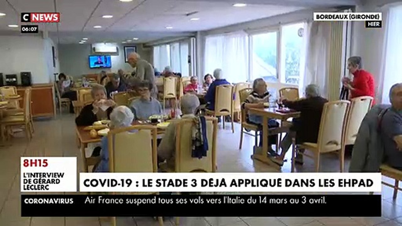 Virus - Reportage dans un EHPAD avec des personnes âgées inquiets face à l'arrivée de l'épidémie : "Je n'ai pas envie de mourir !"