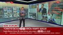 Türkiye'de ilk koronavirüs vakası