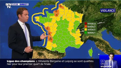 La météo pour ce mercredi 11 mars 2020