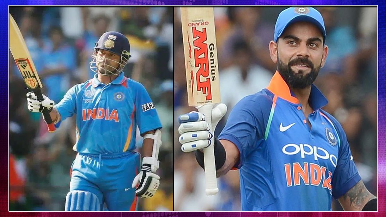 IND VS SA 2020 : Virat Kohli Likely To Surpass Sachin Tendulkar's 12000 ODI Runs Record