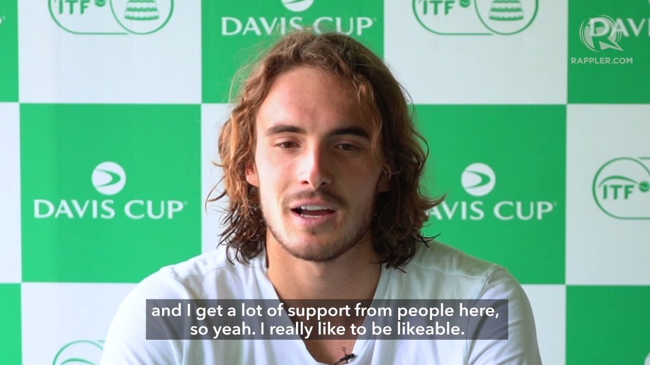 Stefanos Tsitsipas shows love to Filipinos