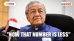 Dr Mahathir Harapan no longer has 114 seats
