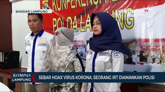Sebarkan Berita Hoax Virus Corona, Seorang IRT Diamankan Polisi