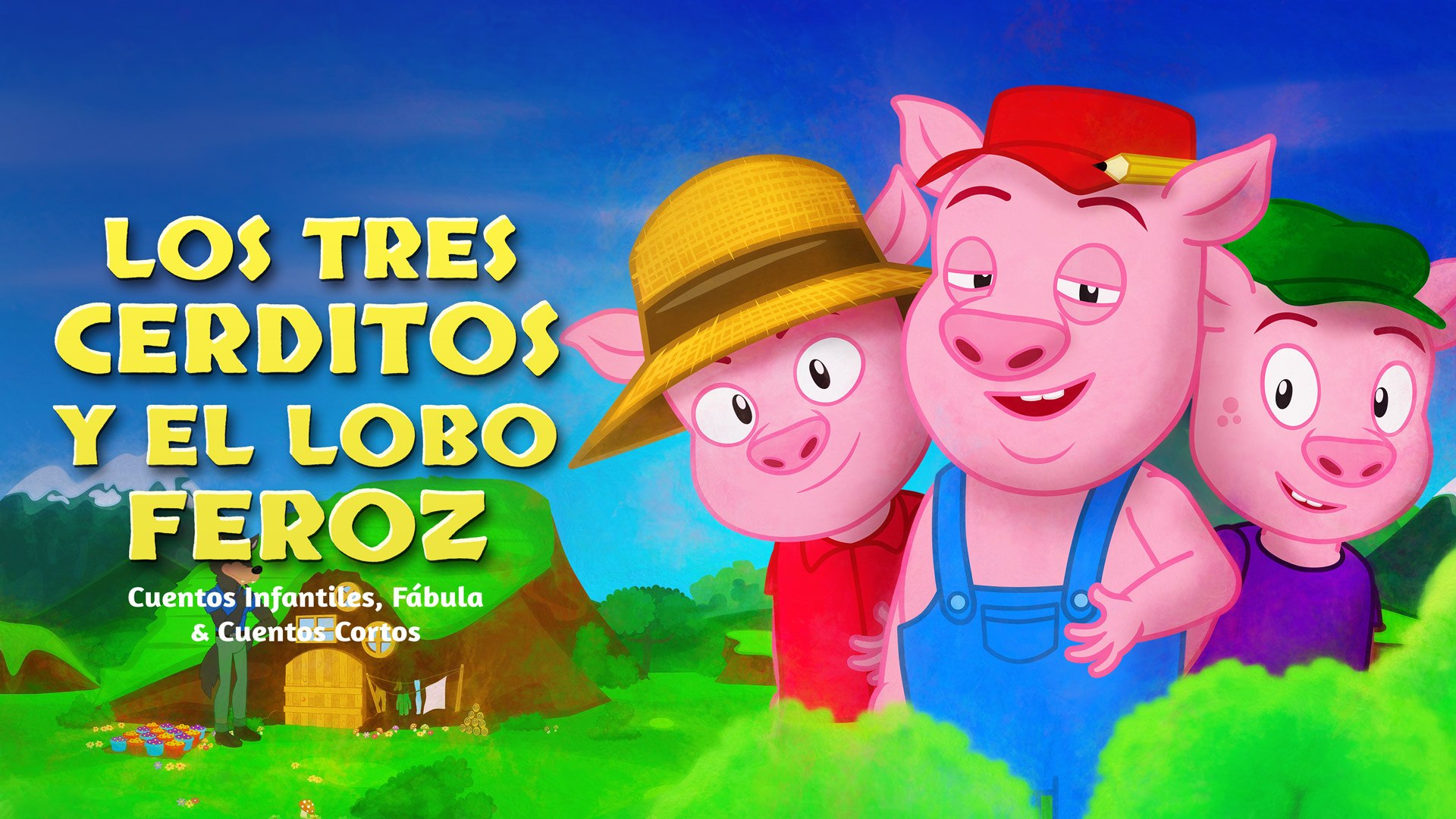 Los Tres Cerditos y el lobo feroz cuentos infantiles para dormir & animados  - Vídeo Dailymotion