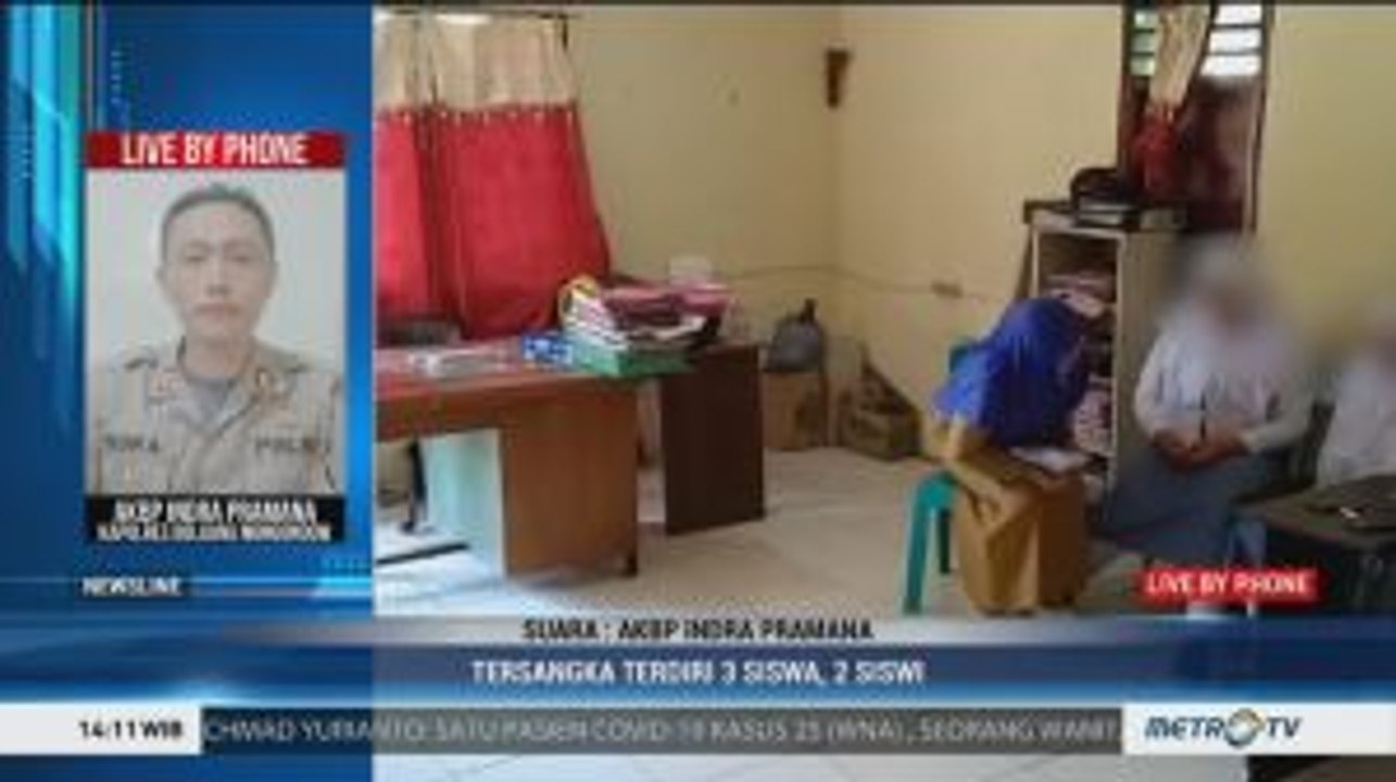 Lima Siswa SMK di Bolaang Mongondow Jadi Tersangka Kasus Pelecehan Seksual