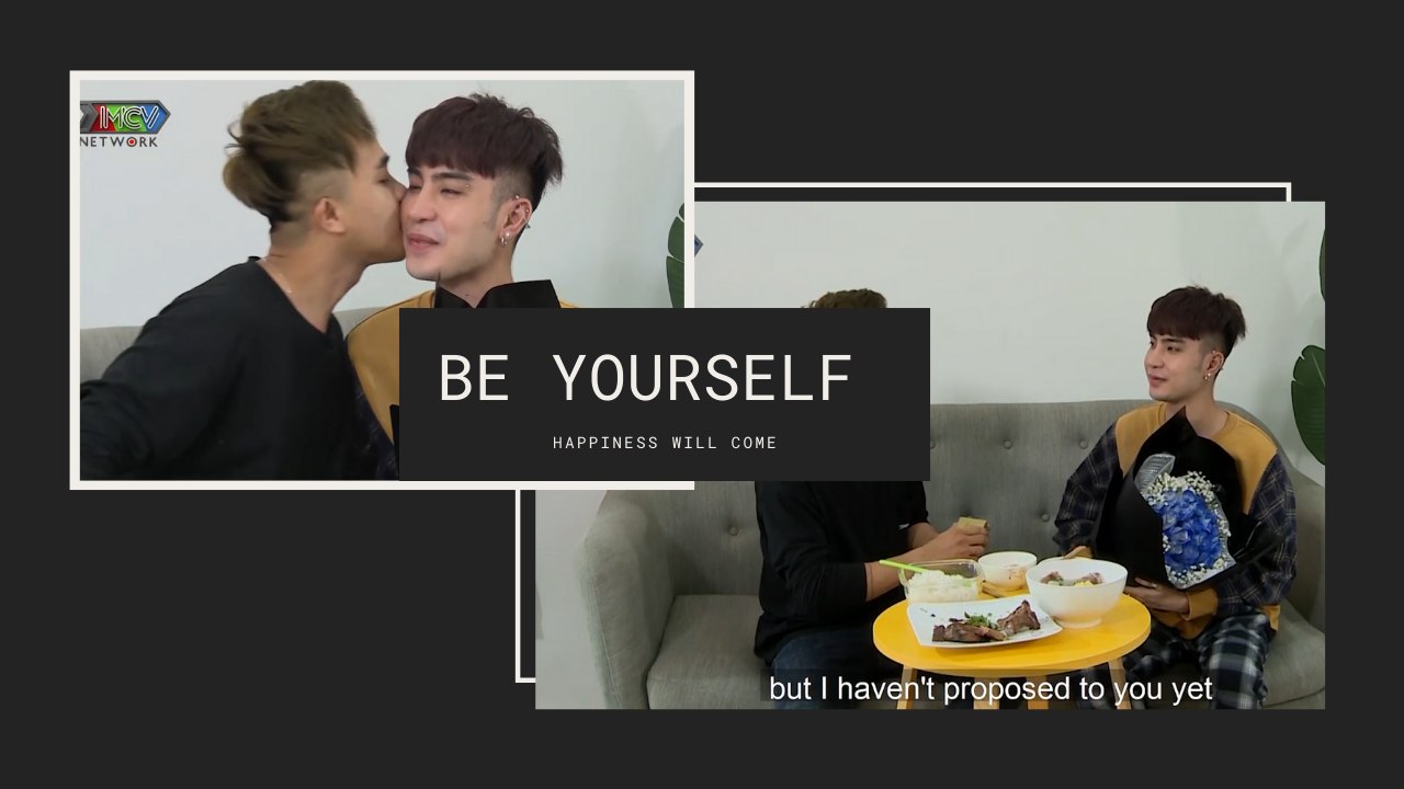 Be yourself and happiness will come ️‍ ️‍ ️‍