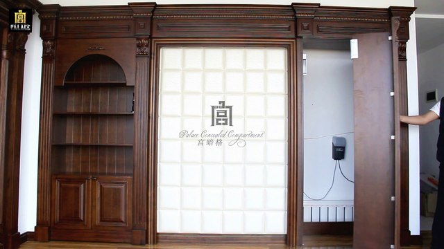 XZ-003 Bookcase Rotating Hidden Door XZ-003 书柜旋转密室门 隠しドア Palace Concealed Compartment 宫暗格