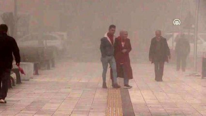 Yoğun sis etkili oluyor