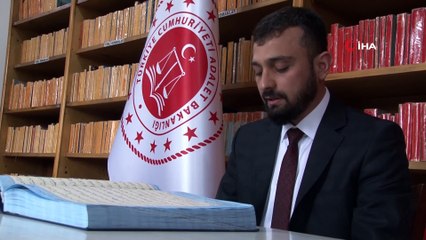 Cezaevinde hafız olan hükümlüye Diyanet'ten Uluslararası İyilik Ödülü