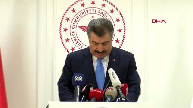 SAĞLIK BAKANI KOCA'DAN KORONAVİRÜS AÇIKLAMASI