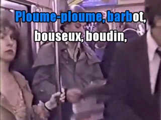 Jacques Dutronc_L'hymne à l'amour (Moi l'noeud)(1980)karaoke