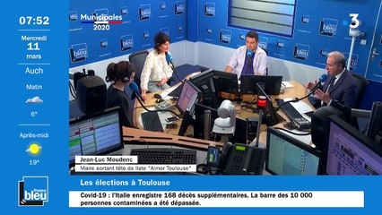 Jean-Luc Moudenc, maire sortant LR et candidat à Toulouse