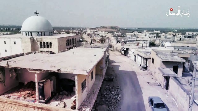 عدسة زمان الوصل في بلدة قميناس بريف إدلب ترصد آثار الدمار الذي خلفته الحملة الوحشية لقوات الأسد وطيران الاحتلال الروسي