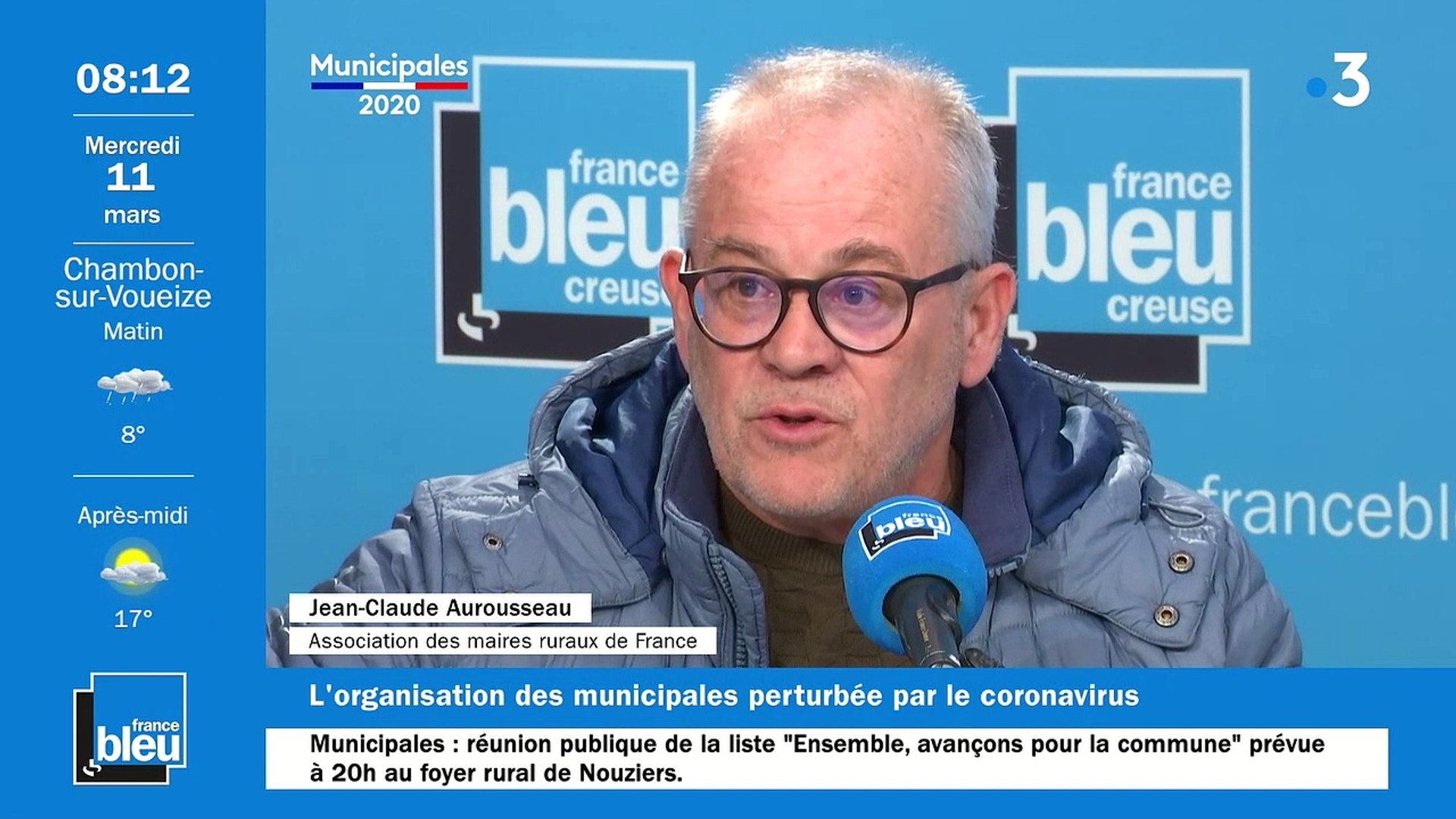 Jean-Claude Aurousseau, président départemental de l'A.M.R.F - Vidéo  Dailymotion
