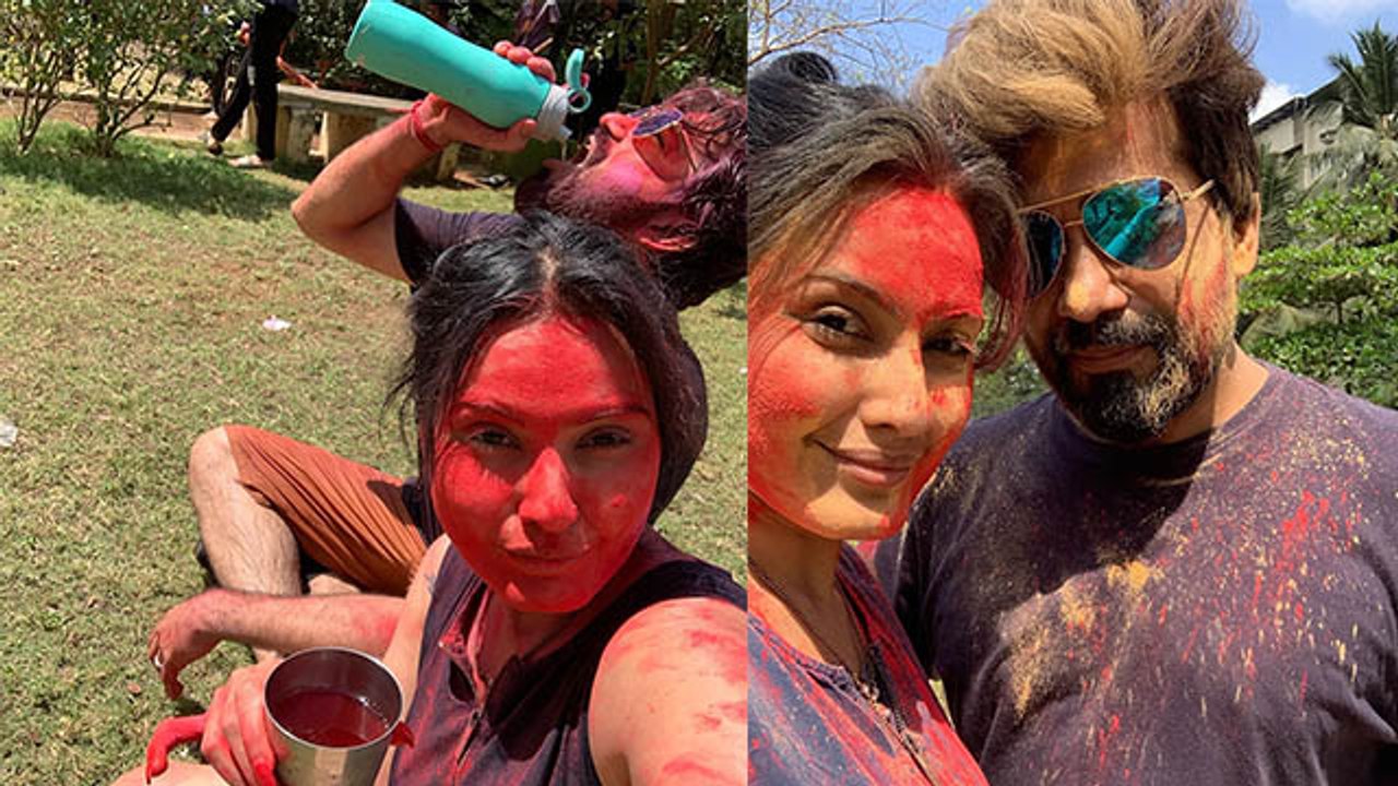 Kamya Punjabi ने शादी के बाद ऐसे मनाई अपनी पहली Holi | Kamya Shalabh Holi Celebration | Boldsky
