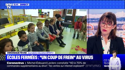 Ecoles fermées: "un coup de frein" au virus (2)  - 11/03