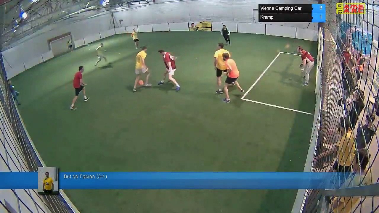But de Fabien (3-1) - Vienne Camping Car Vs Kramp - 10/03/20 20:00 - LIGUE 4 - Poitiers Game Parc
