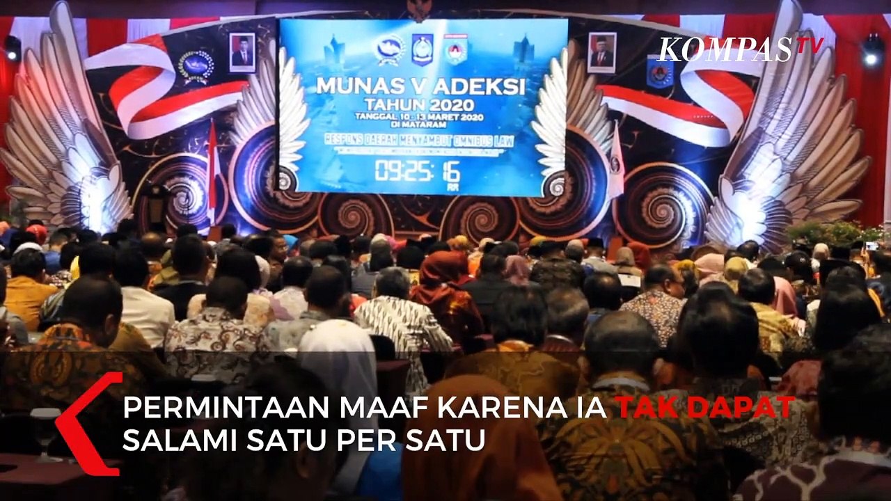Ketika Wapres Ma'ruf Minta Maaf karena Orang Tak Bisa Salam dan Cium Tangannya...