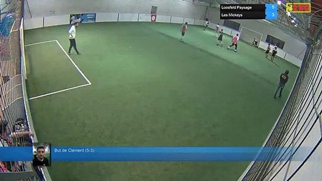 But de Clément (5-3) - Loosfeld Paysage Vs Les Mickeys - 10/03/20 19:00 - LIGUE 4